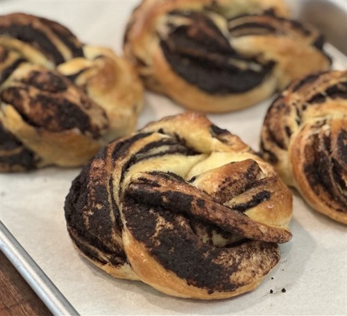 Chocolate Hazelnut Buns