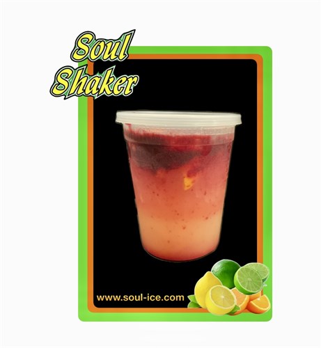 Lemonade with blackberry fusion