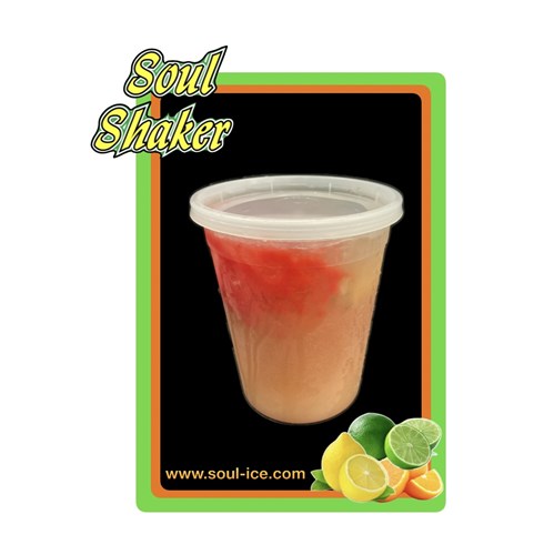 Ginger tea with strawberry fusion