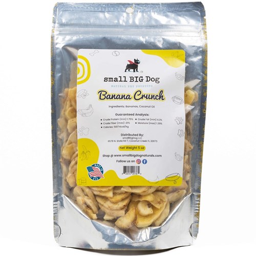 Banana Crunch Dog Treats