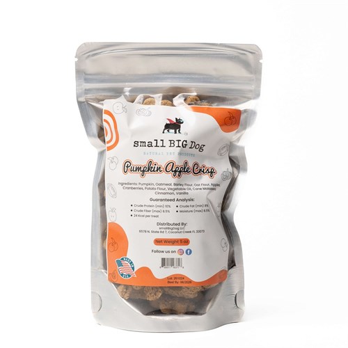 Pumpkin Apple Crisp Dog Treats