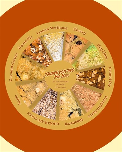 Pie flavored COOKIE BOX